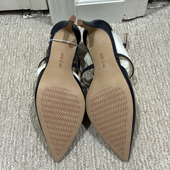 Violet & Red Pyper Leather Heel - Picture 5 of 5